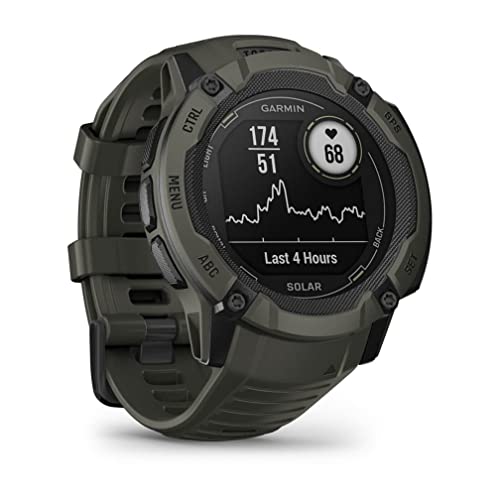 Image of Garmin Instinct 2X Solar GPS Smartwatch with Infinite Battery Life in Smartwatch Mode, Over 40 Sports Apps, Smart Notifications, Garmin Pay, Training Status, Fitness Age, Sleep Analysis and Much More