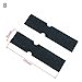 TECKEEN 1 Pair Anti Shock Bicycle Handlebar Tape, Bicycle Anti-Slip Silica Gel Shock Absorption Handle Tape for Road Bike