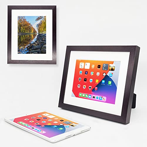 iPad Mini Picture Frame,iPad Holder,Turn The iPad Mini into a Cloud Digital Photo Frame,Perfect Visual and Interactive Experience,Tabletop Picture Frame for Home or Office,Fits for 7.9in iPad(Brown)