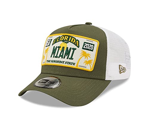 New Era Outdoor License Plate Miami 9FORTY A-Frame...