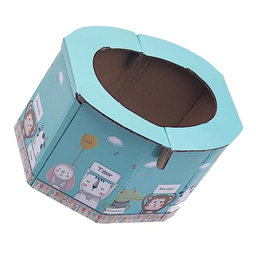 Vaguelly 子供用ポータブルトイレ ペーパーベビートイレ ベビートラ ースツール ベビートレーニング ベビートラベルトイレ 高密度段ボール紙 便器 幼児 ペーパートイレ