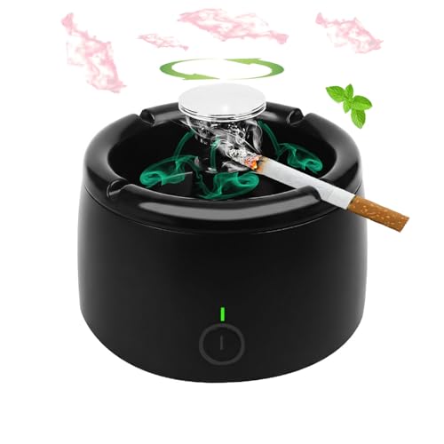 Smokeless Ashtray Indoor Smoke Removing for Home Office Car Clean Air