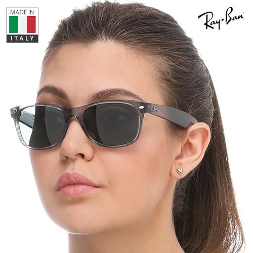 Image of Ray-Ban RB2132 NEW WAYFARER CLASSIC Square Shaped Sunglasses for Men & Women with Official RAYBAN Eyewear Kit