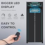 Laufband | Elektrisches Walking pad für Zuhause, Mit Bluetooth-Musikwiedergabefunktion, LED-Anzeige und Riemenscheibe 1-6KM/H, 110KG – Bild 5