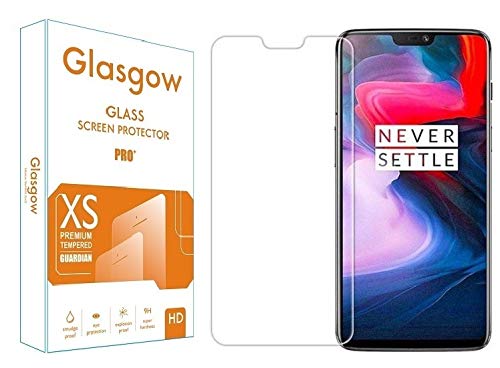 Glasgow Screen Protector for OnePlus 6, 1+6 [Tempered Glass Guard] [Gorilla] Easy Installation [Anti FingerPrint] (B0823LFZ8Y) Amazon Price History, Amazon Price Tracker