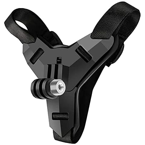 YUEXINYAN Helmet Chin Holder Motorcycle Helmet Mount Chin Strap Mount Fixing Bracket Riding Sports Camera Jaw Holder for Motorcycle Helmet Cover