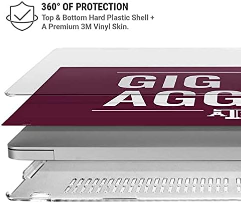 Skinit Case + Skin Compatible with MacBook Pro 16in (2019-20) - Officially Licensed Gig Em Aggies Design