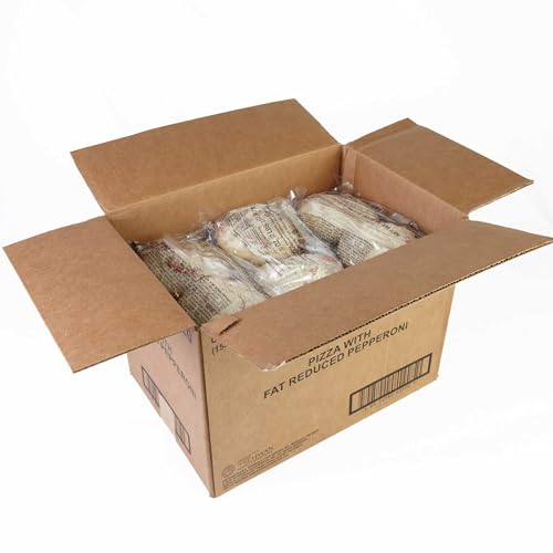 Tonys Schwans Pepperoni Par Baked Pizza - 54 Bulk Count, 5.45 Oz Single Serve Frozen Individual Pizzas, 5-Inch