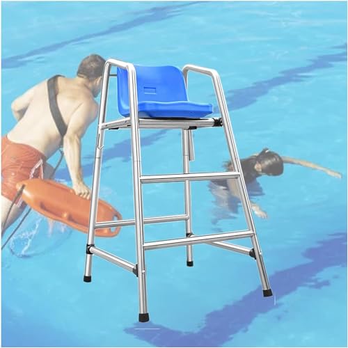 Silla para salvavidas desmontable de acero inoxidable 120cm miniatura 1