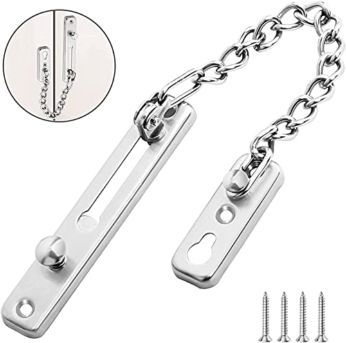 Cerradura de cadena de puerta con hebilla de seguridad para hoteles y hogares 3