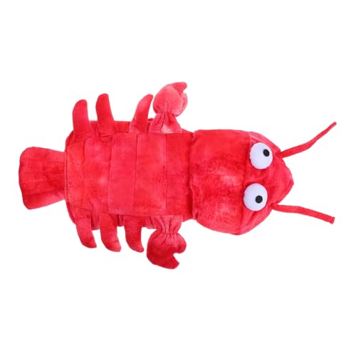 Disfraz de langosta para perros talla XS rojo
