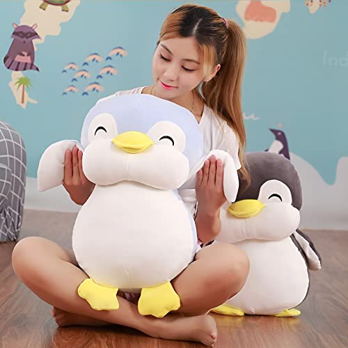 Xiou Plushies Penguin Stuffed Animal Toys, Soft Penguin Stuff Plush Doll Gift For Kids Girls Boys Girlfriend Valentines Day Gifts Throw Pillow (Blue,11.8In/30Cm) #TOP5