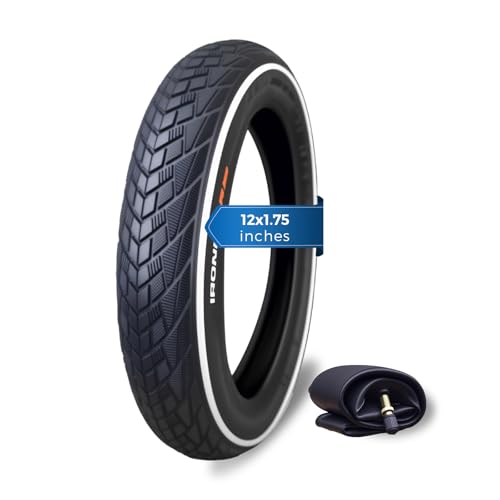 12x1.75 Bike Tire with Tube