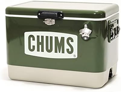 Amazon | チャムス(CHUMS) スチールクーラーボックス オリーブ 54L 