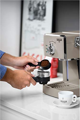 Gaggia Viva Chic Cappuccino RI8433/14 Manuelle Espressomaschine, für Mahlen und Pads – Bild 4