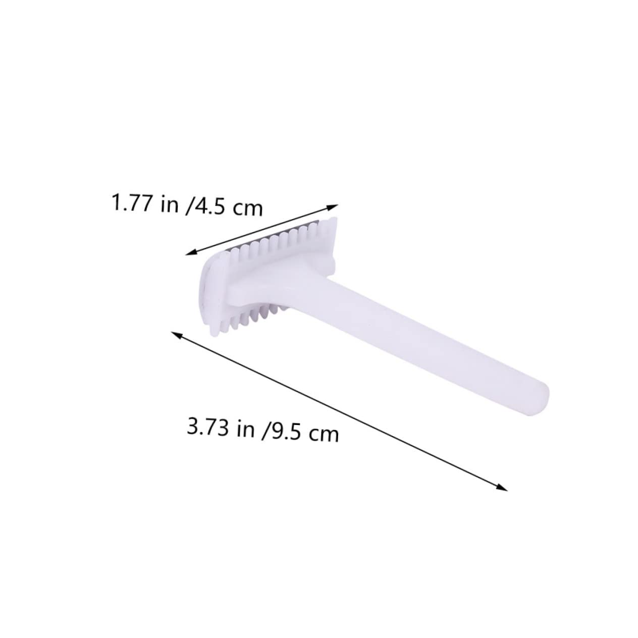 FRCOLOR 25pcs Double Razor Blades Single Use Disposable Razors Arm Leg Intimate Hair Shaving Kit