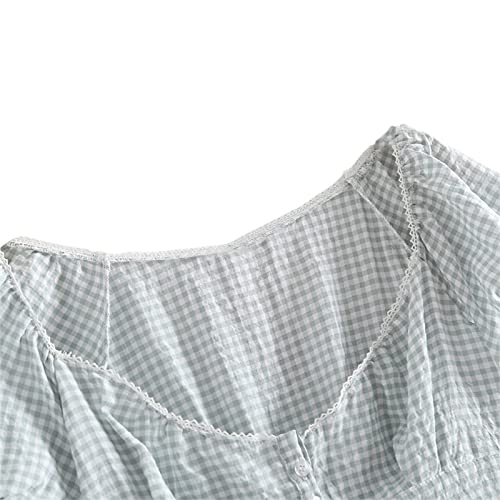 Image of Fairy Grunge Y2k Shirts Vintage Crop Tops Short Sleeve Girls Slim Fit Tees