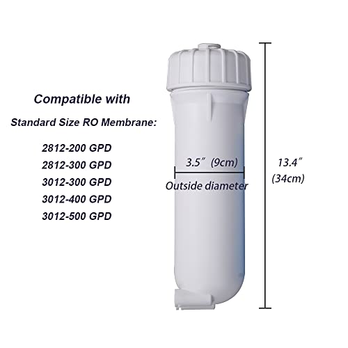 Boîtier à membrane RO HUINING 3012 résout les fuites de votre filtration résidentielle - 3