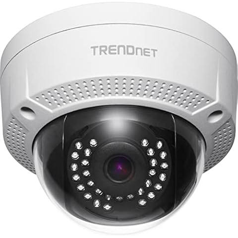 TRENDnet - ACCESSORIES TV-IP1329PI Indoor/Outdoor Smart Security Camera 4MP, Day/Night Dome Camera - Live View Via Free App Cover