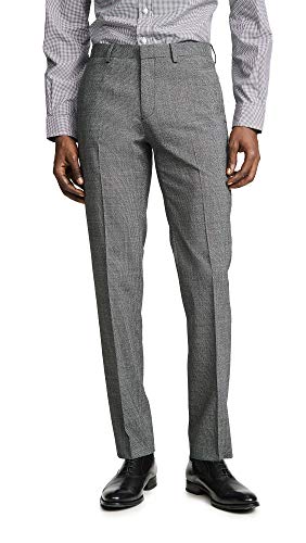 Theory Men's Marled Suiting Mayer Pants, Black Multi, 33