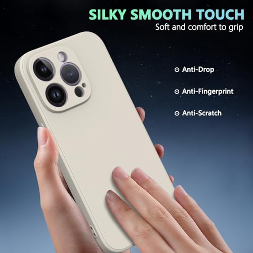 Image of for iPhone 14 Pro Case White, Scratch Resistant with Soft Touch, Slim Thin Phone Cover for iPhone 14 Pro 6.1 inch