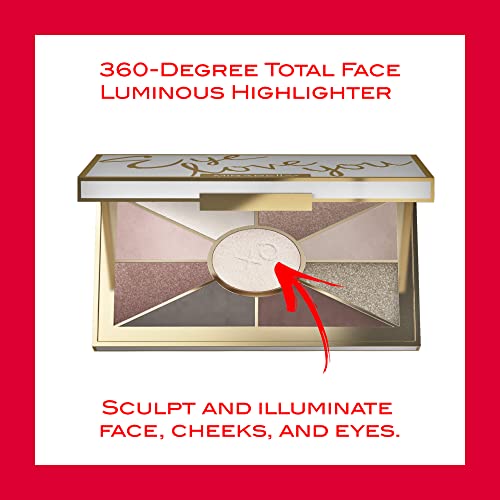 Mirabella Eyeshadow Palette, Romance - Eye Love You Collection, Neutral Ultra-Pigmented Pressed Powders - Matte & Shimmer Colors, Long-Lasting, Blendable & Natural - Paraben & Talc-Free #TOP3