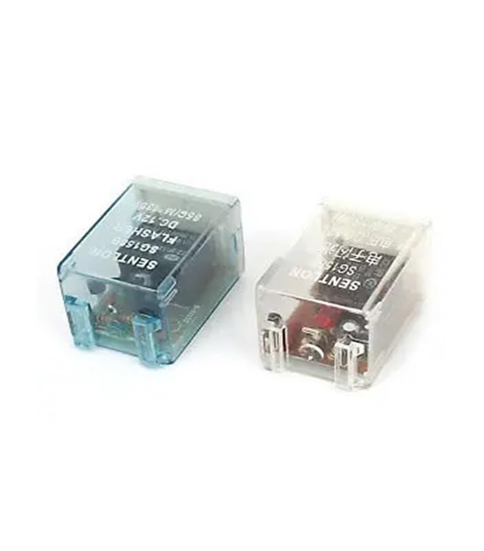 10 Pcs DC 12V 3 Terminals Electronic Car Flasher Relay Flash