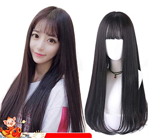 Couronne de cheveux à clipser droite pour changer de tête en soirée