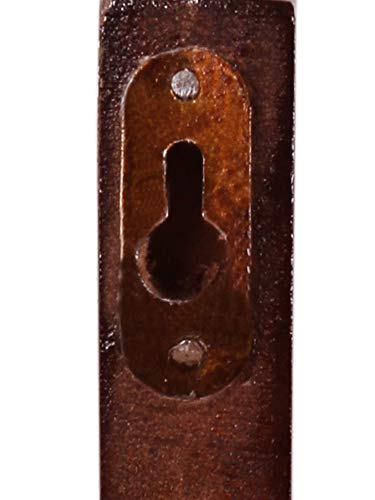 Image of Home Sparkle Wood Mozaic Shelf (69cm x 10cm x 41cm, Brown & Red)