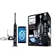 Philips Sonicare HX9901/13 DiamondClean Smart Elektrische Zahnbürste mit Schalltechnologie, Ladeglas, schwarz