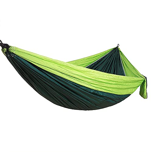 FGHSKIZ La Hamaca, Camping al Aire Libre Viaje Ultraligero Balcón Tumbona Playa Covacur Silla Colgante Capacidad de Carga hasta 300 kg Senderismo (250 x 140 cm)