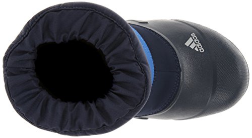 Adidas Boy's Winterfun Boy K Primaloft Col. Navy/Dark Onix Snow Boots Shoes Sz: 1 #TOP4