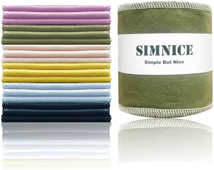 Papel higiênico reutilizável Simnice lavável - 30 pacotes de lenç...