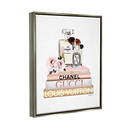 Image of Glam Cosmetics Fashion Books, 24 x 30 Inch Canvas in Floater Frame