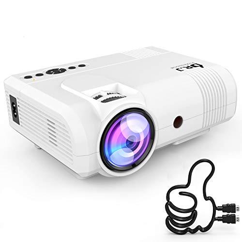 3800Lumens Portable Projector for Home Theater Entertainment, Full HD 1080P Supported Mini Projector