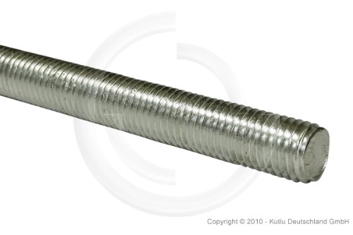 Barra Filettata Zincata Alberts M4 X 1000mm - Per Fai Da Te E Applicazioni Meccaniche - Foto 10