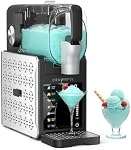 CROWNFUL Slushie Machine pour la maison, Machine à boire congelée et à servir la crème glacée, 6 Programmes de préréglage, Auto-Clean, pour Margaritas congelés, Frappés, Milkshakes & More