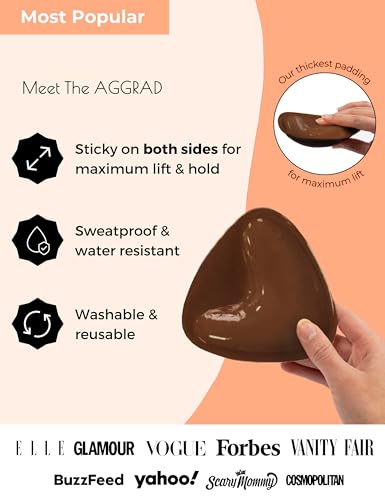 Image of Double-Sided Sticky Bra Pads Inserts Ultra Instant Volume Push up Stick on Bra for Women Swimsuit Bikini Dresses
