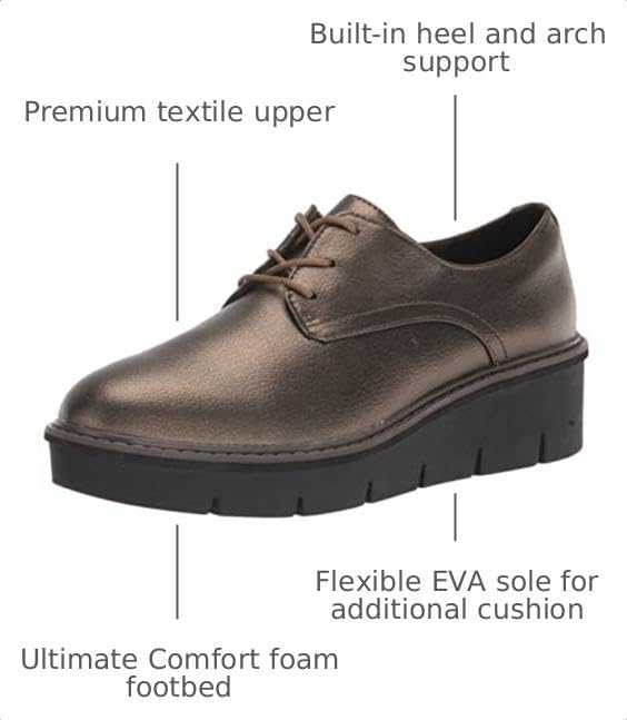 Image of Clarks Women's Airabell Tye Mary Jane Schuh