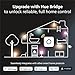 Philips Hue Smart 60W G25 Filament LED Bulb - Soft Warm White Light - 1 Pack - 550LM - E26 - Indoor - Control with Hue App - Compatible with Alexa, Google Assistant and Apple Homekit
