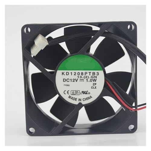 Ventilateur KD1208PTB3 12V 80mm de boîtier PC informatique axial - 2