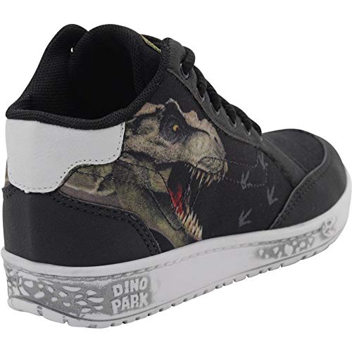 Bota Dinossauro Park Tenis Vissi Dino Rex Infantil + Brinde - Preto 31