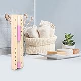 lyrlody Hölzerne Sauna -Sandglas -Uhr Sand Timer 15 Minuten Sauna Spa Room Wand Hängende Zubehör mit Robustem Holzmaterial für Home Office Restaurant Dekoration