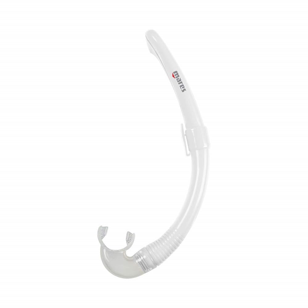 Mares 411479 Snorkel tube Unisex-Adult One Size White