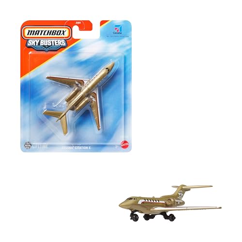 Matchbox Skybusters, Spielzeugflugzeug, Hubschrauber, Raumschiff, Düsenflugzeug oder andere Nachbildungen von Flugzeugen mit rollenden Rädern und/oder drehenden Propellern, verschiedene Modelle