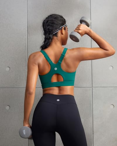Image of RUNNING GIRL High Impact Sports Bras for Women, High Support Running Adjustable Workout Sports Bras with Sewn in Pads
