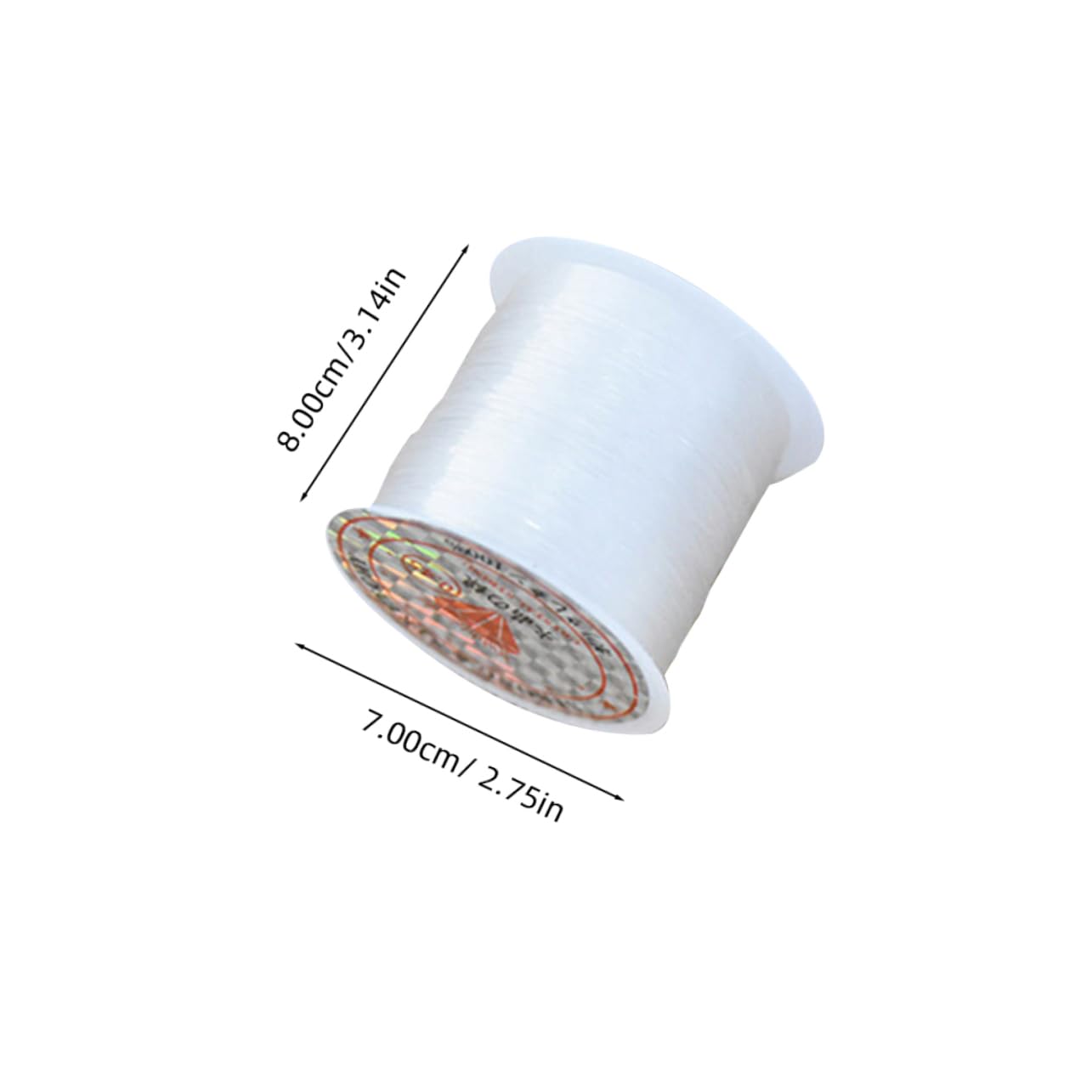Abaodam Fil de Cristal pour Perles Cordon de Cristal pour Enfilage de Perles Création de Bijoux