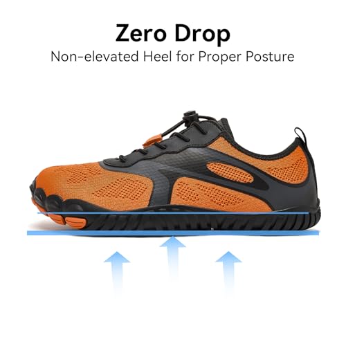 Image of HOBIBEAR Barefoot Shoes for Women Men Wide Toe Box Zero Drop Cross-Training Minimalist Unisex