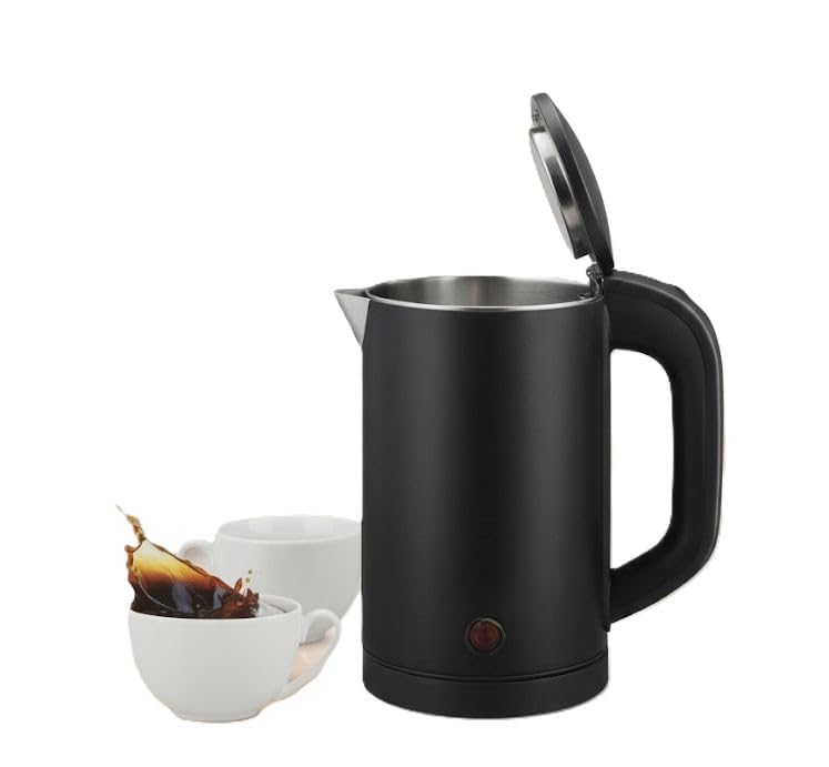 Stainless Steel 1000 Watt Detachable Jug Electric Kettle For Tea/Coffee/Water/Noodles (0.7ltr) - (360 Degree Rotating) - (Auto-Switch Off) (BLACK)-image-37