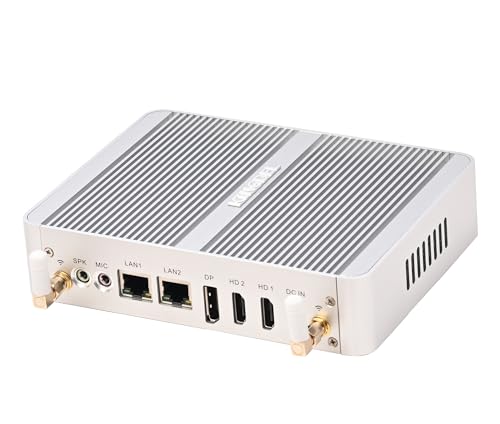 Image of KINGDEL Mini PC 12th Gen N100(4C /4T, Up to 3.4GHz, TDP 6W), 8GB DDR4 RAM 128GB SSD Mini Desktop Computer 4K-Triple-Screen Dual LAN for Industrial Personal Media
